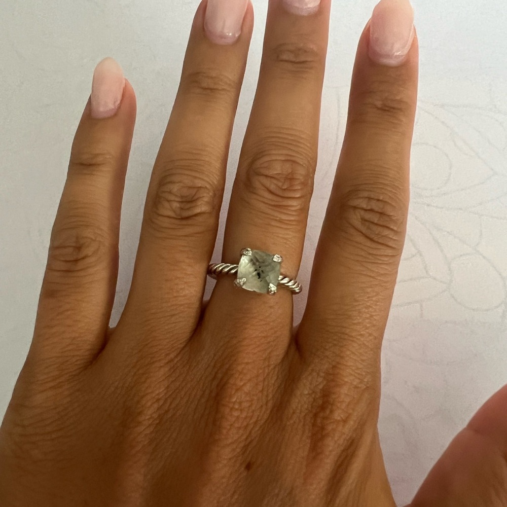 David Yurman Silver Ring Timeless Design